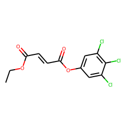 Fumaric acid, ethyl 3,4,5-trichlorophenyl ester