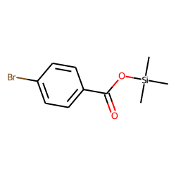 Benzoic acid, 4-bromo, TMS