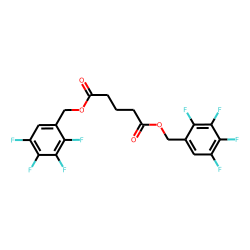 Glutaric acid, di(2,3,4,5-tetrafluorobenzyl) ester