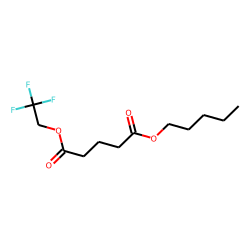 Glutaric acid, 2,2,2-triluoroethyl pentyl ester