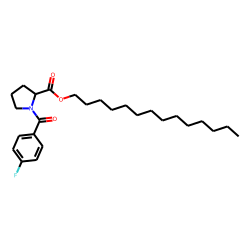 L-Proline, N-(4-fluorobenzoyl)-, tetradecyl ester