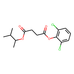 Succinic acid, 3-methylbut-2-yl 2,6-dichlorophenyl ester