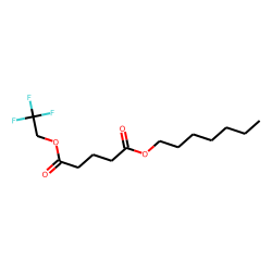 Glutaric acid, 2,2,2-triluoroethyl heptyl ester