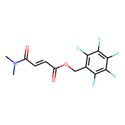 Fumaric acid, monoamide, N,N-dimethyl-, pentafluorobenzyl ester