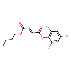Fumaric acid, butyl 2,4,6-trichlorophenyl ester