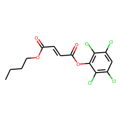 Fumaric acid, butyl 2,3,5,6-tetrachlorophenyl ester