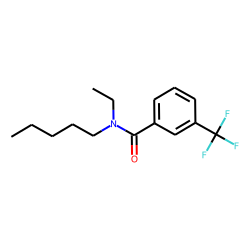 Benzamide, 3-trifluoromethyl-N-ethyl-N-pentyl-