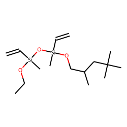 Silane, methylvinyl(2,4,4-trimethylpentyloxy)(methylvinylethoxysilyloxy)-