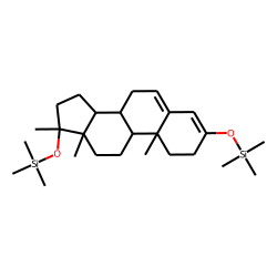 17«alpha»-Methyltestosterone, bis-TMS (3,5-diene)