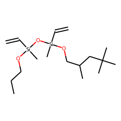 Silane, methylvinyl(2,4,4-trimethylpentyloxy)(methylvinylpropoxysilyloxy)-