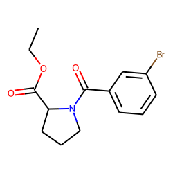 L-Proline, N-(3-bromobenzoyl)-, ethyl ester