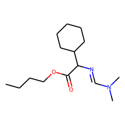 D-«alpha»-Cyclohexylglycine, N-dimethylaminomethylene-, butyl ester