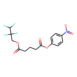 Glutaric acid, 2,2,3,3-tetrafluoropropyl 4-nitrophenyl ester