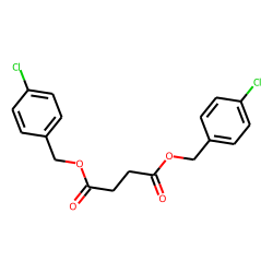 Succinic acid, di(4-chlorobenzyl) ester