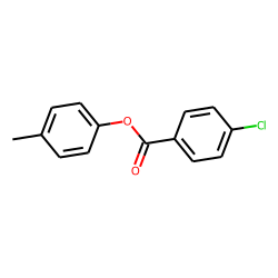 4-Chlorobenzoic acid, 4-tolyl ester