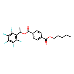 Terephthalic acid, 1-(pentafluorophenyl)ethyl pentyl ester