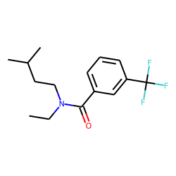 Benzamide, 3-trifluoromethyl-N-ethyl-N-3-methylbutyl-