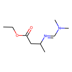 3-Aminobutanoic acid, N-dimethylaminomethylene-, ethyl ester