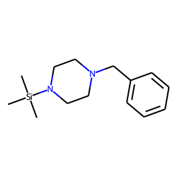 Benzyl piperazine, N-trimethylsilyl-
