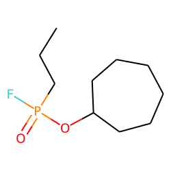 Cycloheptyl propylphosphonofluoridoate