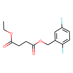 Succinic acid, 2,5-difluorobenzyl ethyl ester