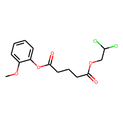 Glutaric acid, 2,2-dichloroethyl 2-methoxyphenyl ester