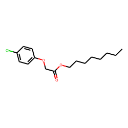 Acetic acid, (4-chlorophenoxy)-, octyl ester