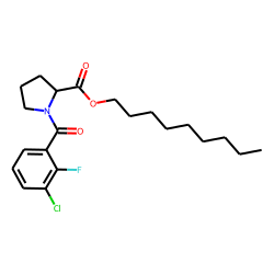 L-Proline, N-(3-chloro-2-fluorobenzoyl)-, nonyl ester