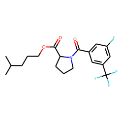 L-Proline, N-(3-fluoro-5-trifluoromethylbenzoyl)-, isohexyl ester