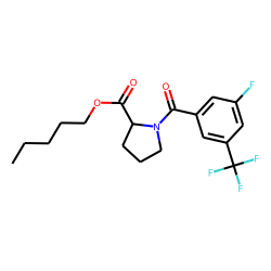 L-Proline, N-(3-fluoro-5-trifluoromethylbenzoyl)-, pentyl ester