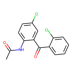 Benzophenone, 2-acetamino-2',5-dichloro-