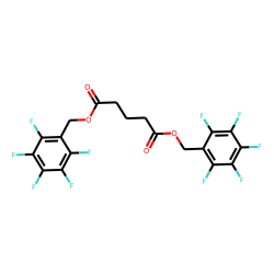 Glutaric acid, dipentafluorobenzyl ester