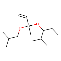 Silane, methylvinyl(2-methylpent-3-yloxy)isobutoxy-