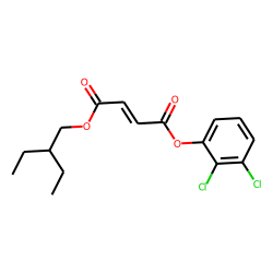 Fumaric acid, 2-ethylbutyl 2,3-dichlorophenyl ester
