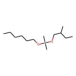 Silane, dimethyl(2-methylbutoxy)hexyloxy-