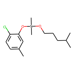 Silane, dimethyl(2-chloro-5-methylphenoxy)isohexyloxy-
