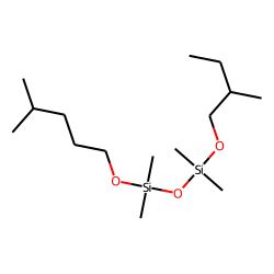 Silane, dimethyl(dimethyl(2-methylbutoxy)silyloxy)isohexyloxy-