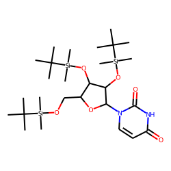 O,O,O-Tris(tert-butyldimethylsilyl)uridine