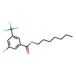 5-Fluoro-3-trifluoromethylbenzoic acid, heptyl ester
