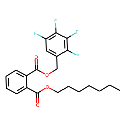 Phthalic acid, heptyl 2,3,4,5-tetrafluorobenzyl ester