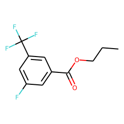 5-Fluoro-3-trifluoromethylbenzoic acid, propyl ester