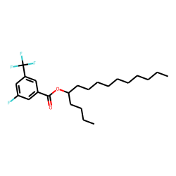 3-Fluoro-5-trifluoromethylbenzoic acid, 5-pentadecyl ester