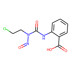 Anthranilic acid, n-[(2-chloroethyl)nitrosocarbamoyl]-