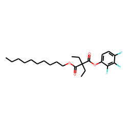 Diethylmalonic acid, decyl 2,3,4-trifluorophenyl ester