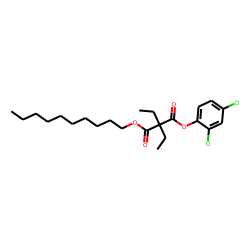 Diethylmalonic acid, decyl 2,4-dichlorophenyl ester