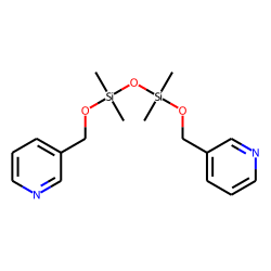 3,3'-[(1,1,3,3-Tetramethyldisiloxane-1,3-diyl)bis(oxymethylene)]dipyridine