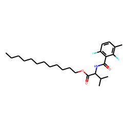 L-Valine, N-(2,6-difluoro-3-methylbenzoyl)-, dodecyl ester