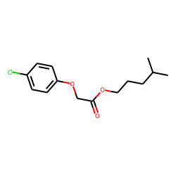 Acetic acid, (4-chlorophenoxy)-, isohexyl ester