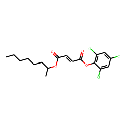Fumaric acid, 2-octyl 2,4,6-trichlorophenyl ester
