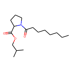 L-Proline, N-octanoyl-, isobutyl ester